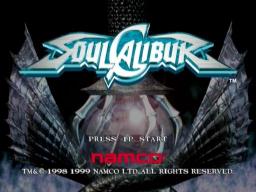 Soul Calibur Title Screen